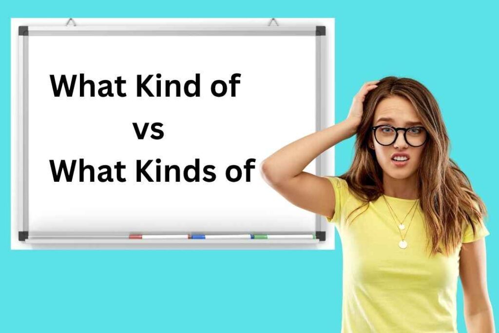 What Kind of vs What Kinds of