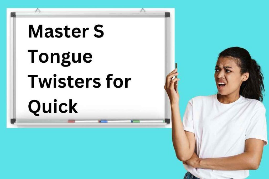 Master S Tongue Twisters for Quick