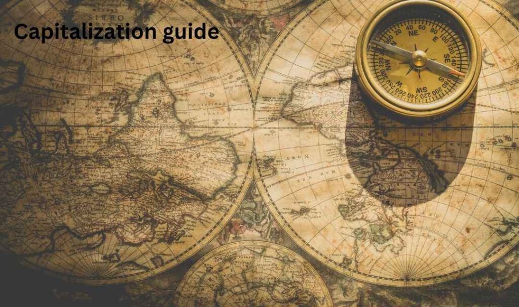 Capitalization guide