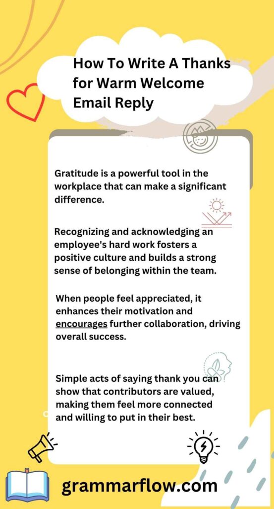 How To Write A Thanks for Warm Welcome Email Reply