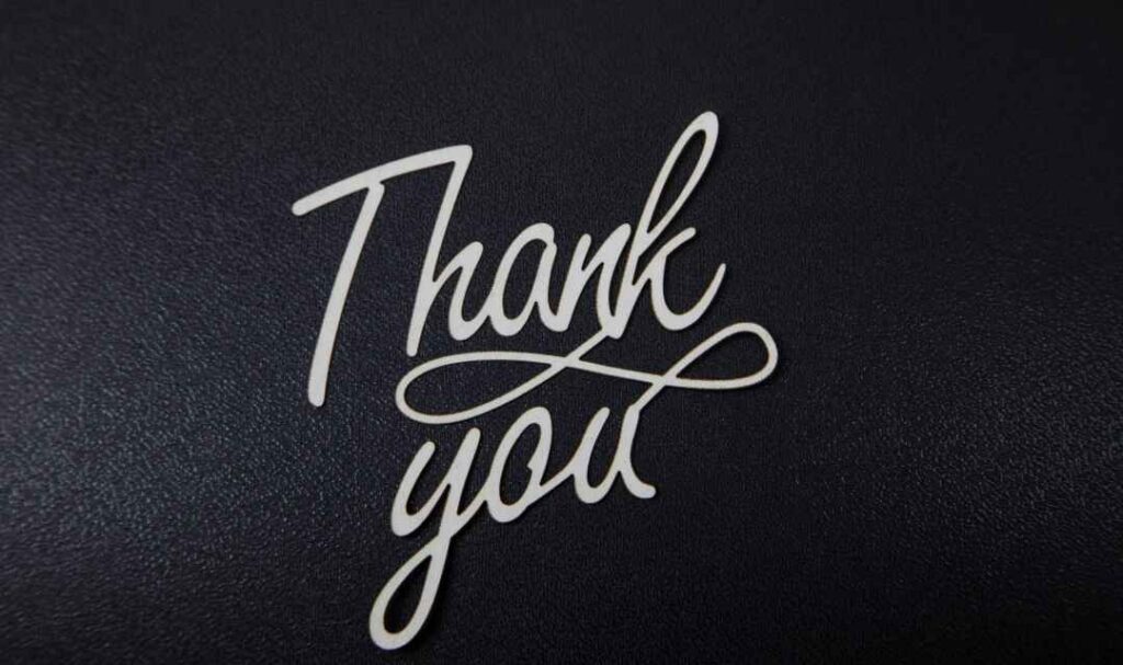 Thank you for collaborating with such diligence