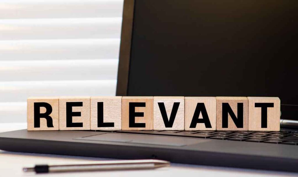 Add relevant work experience