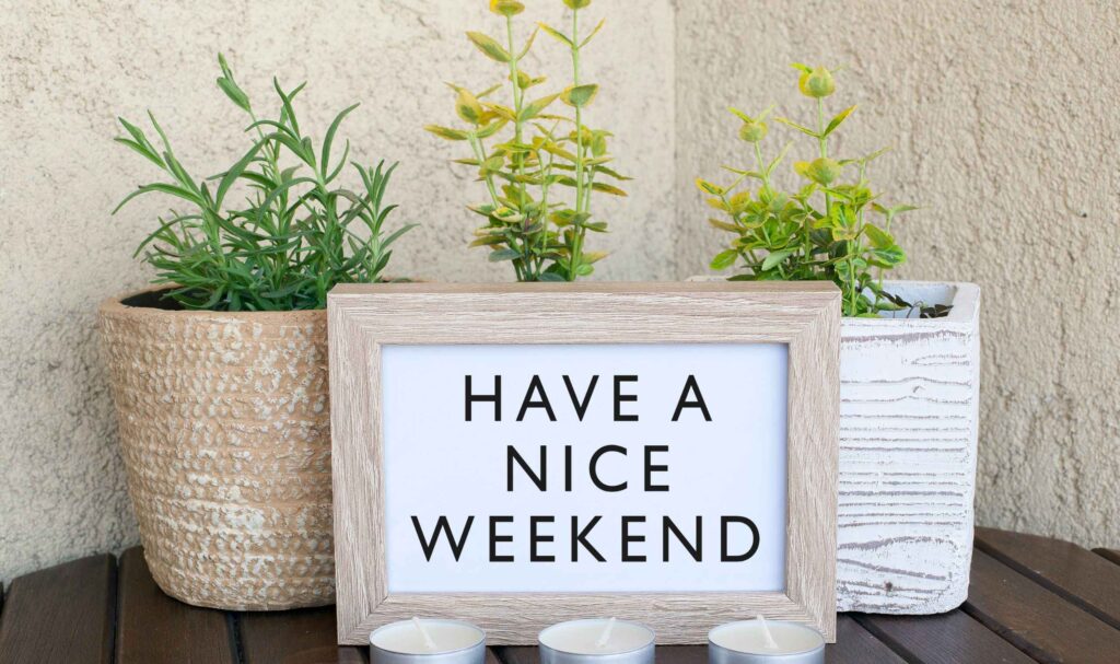 Hope your weekend was enjoyable